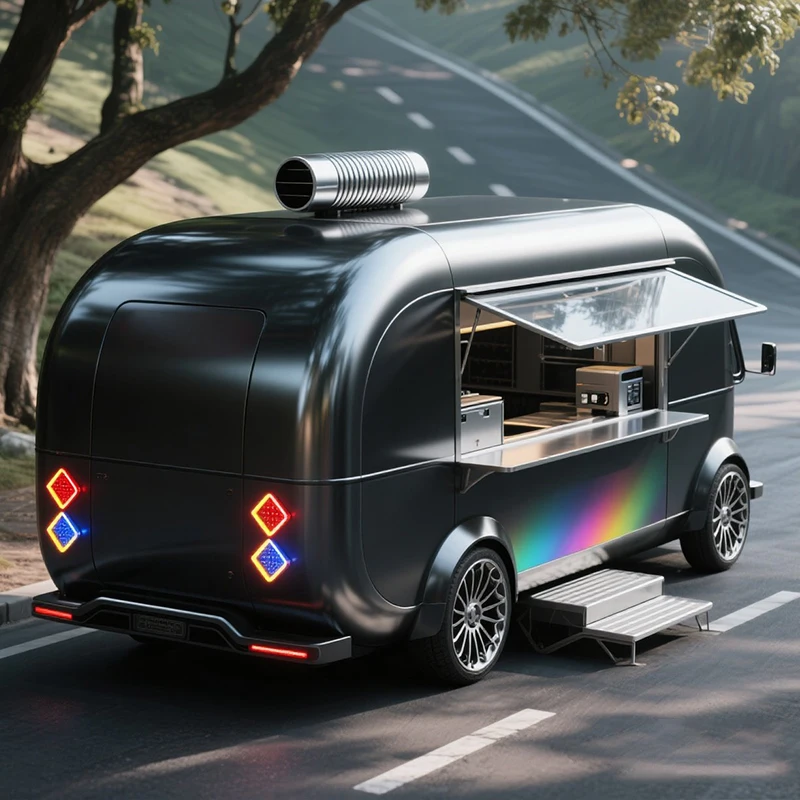 Coffee Equipment Used - Outdoor Multifunctional Used Mobile Food Truck