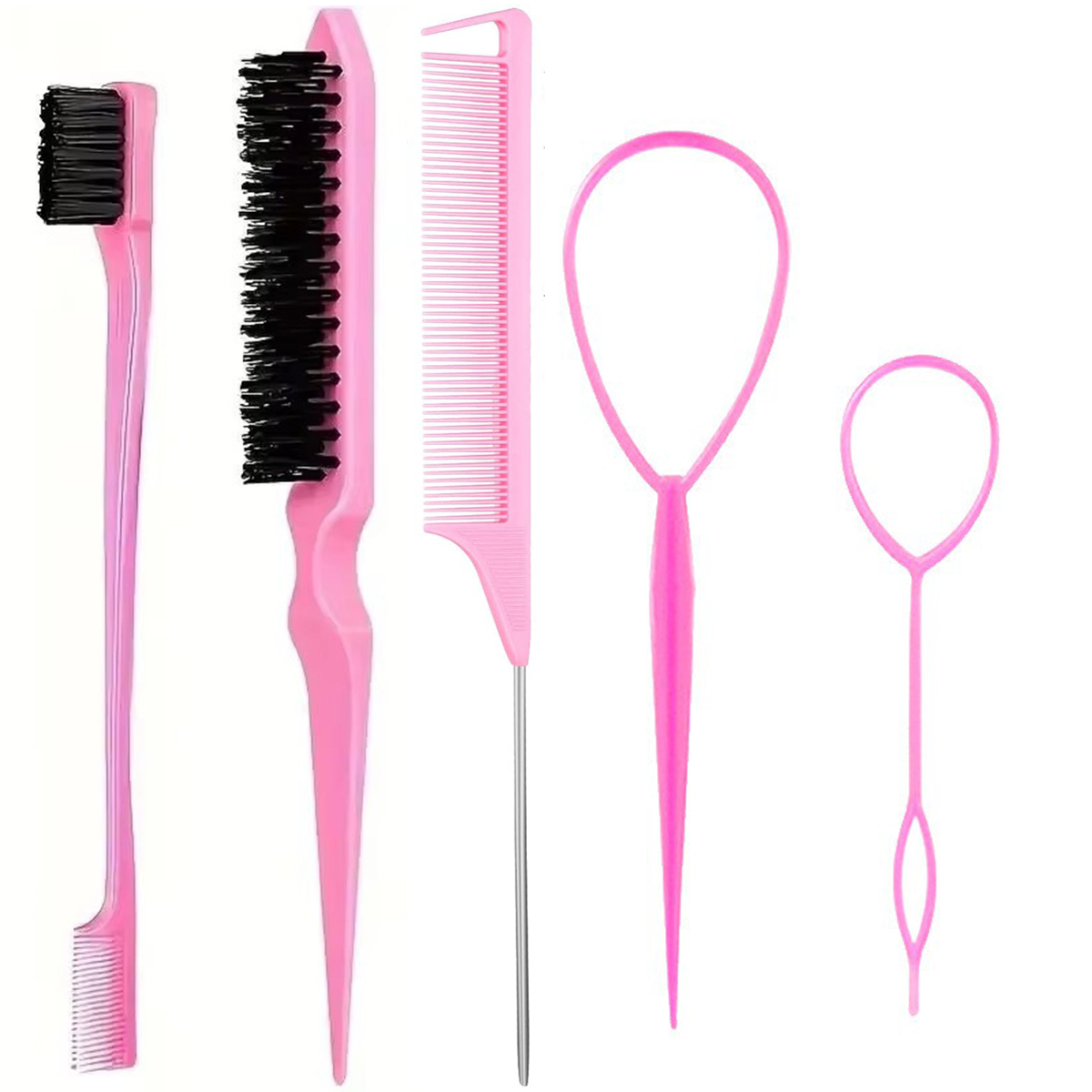 3/5Pcs Hairdressing Tools Poin - đánh giá và giá Group Head Brush