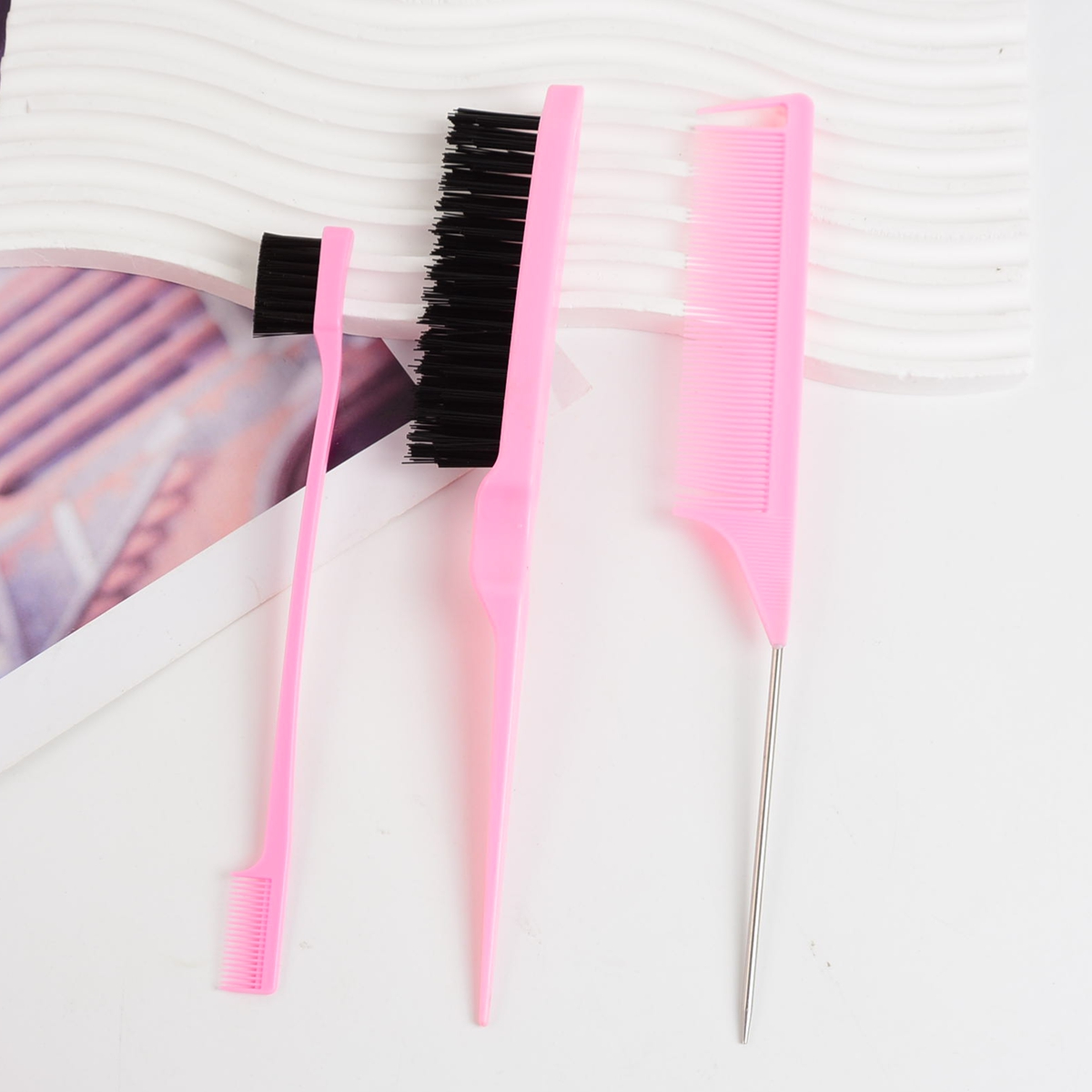 3/5Pcs Hairdressing Tools Poin - đánh giá và giá Group Head Brush
