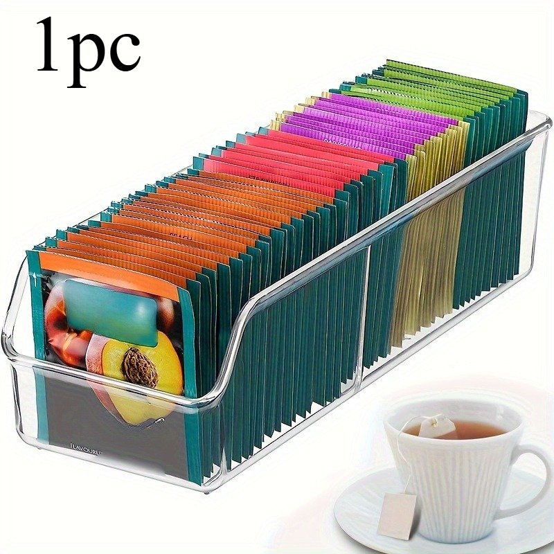 1pc Clear Tea Bag Organizer Bo - đánh giá và giá Coffee Equipment Organizer