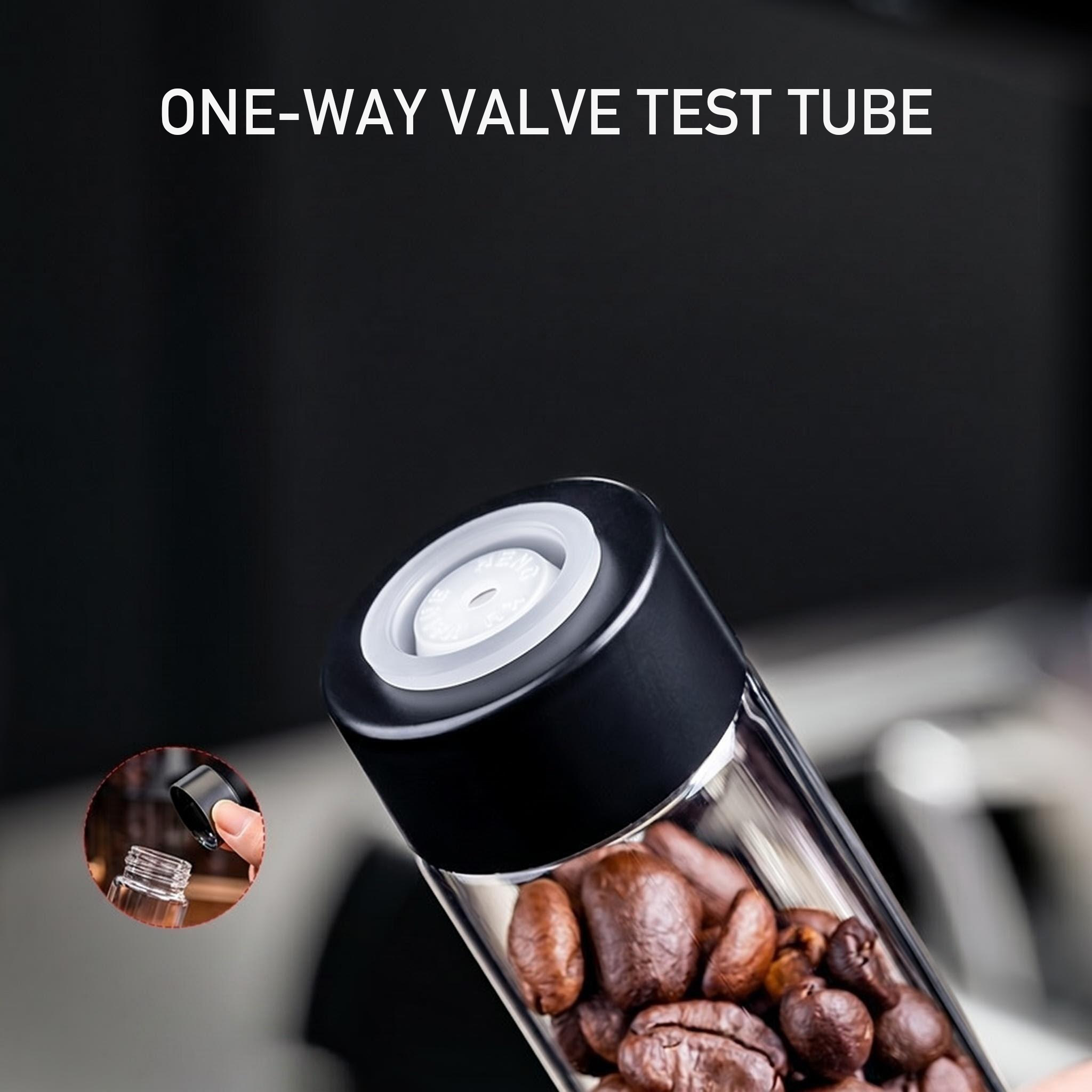 Sealed Glass 12Tubes Coffee Be - đánh giá và giá Coffee Equipment Organizer