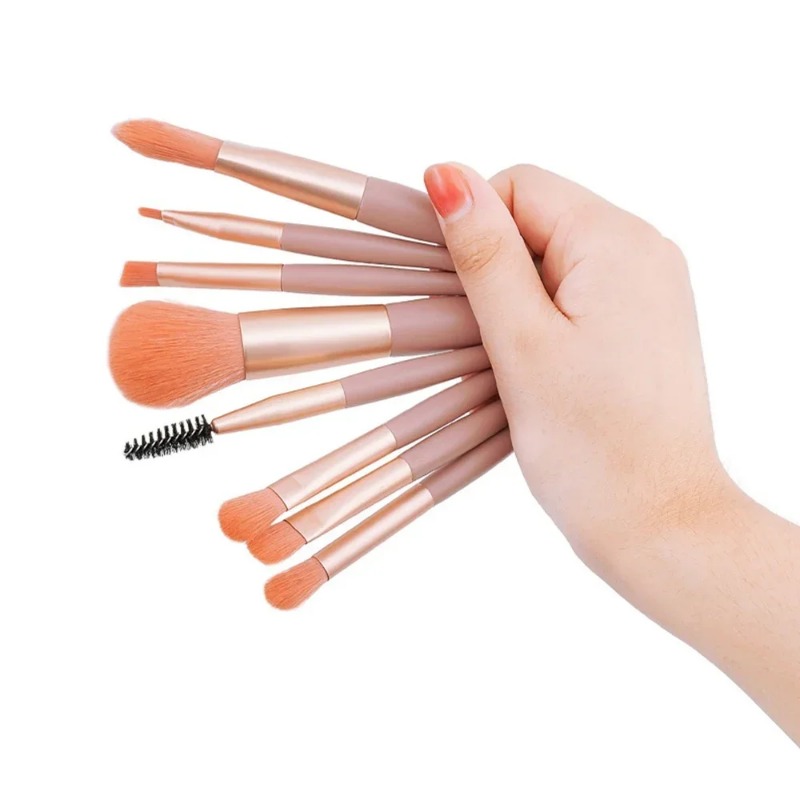 New 8Pcs Makeup Brush Set Make - đánh giá và giá Group Head Brush