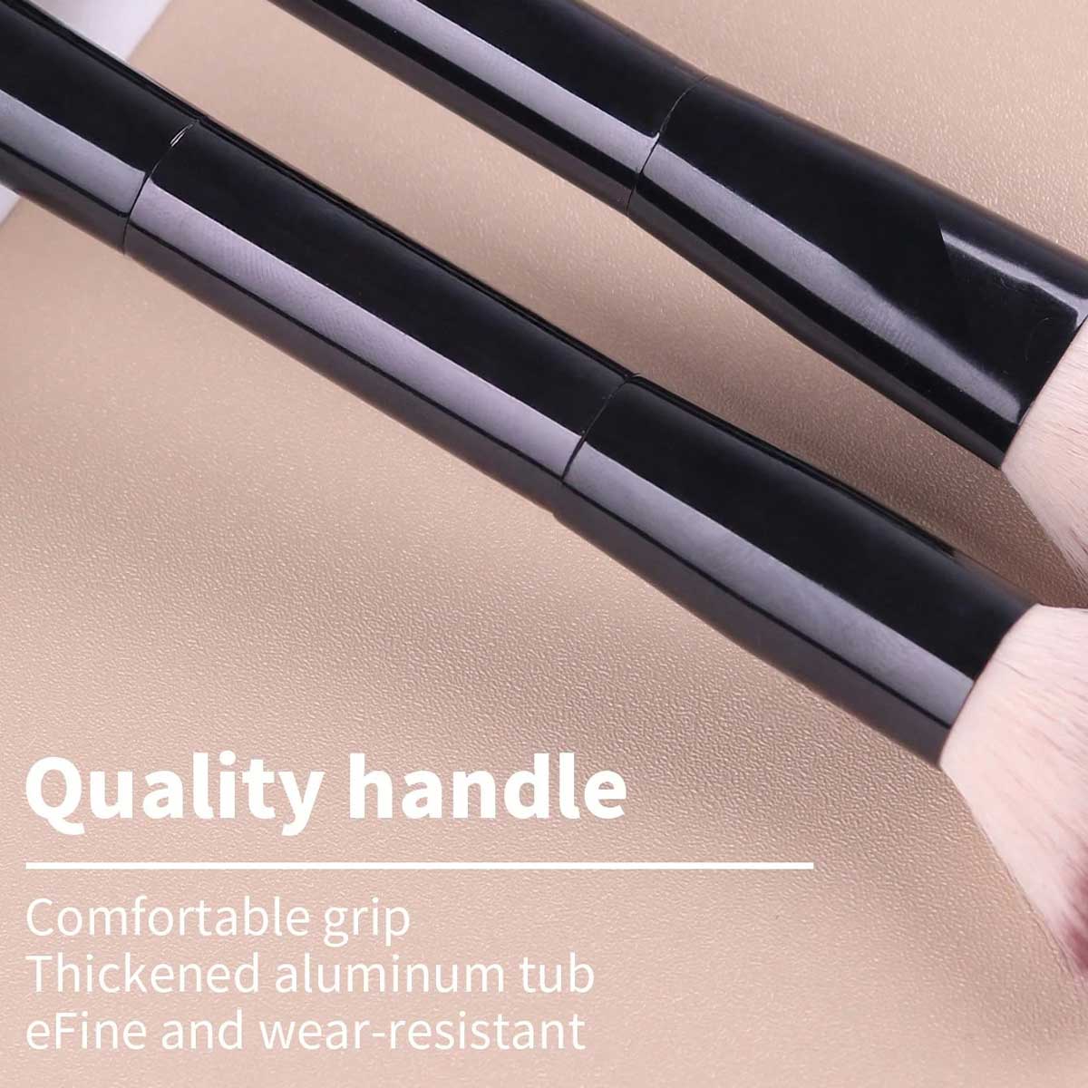 Portable Travel Dual Head Make - đánh giá và giá Group Head Brush