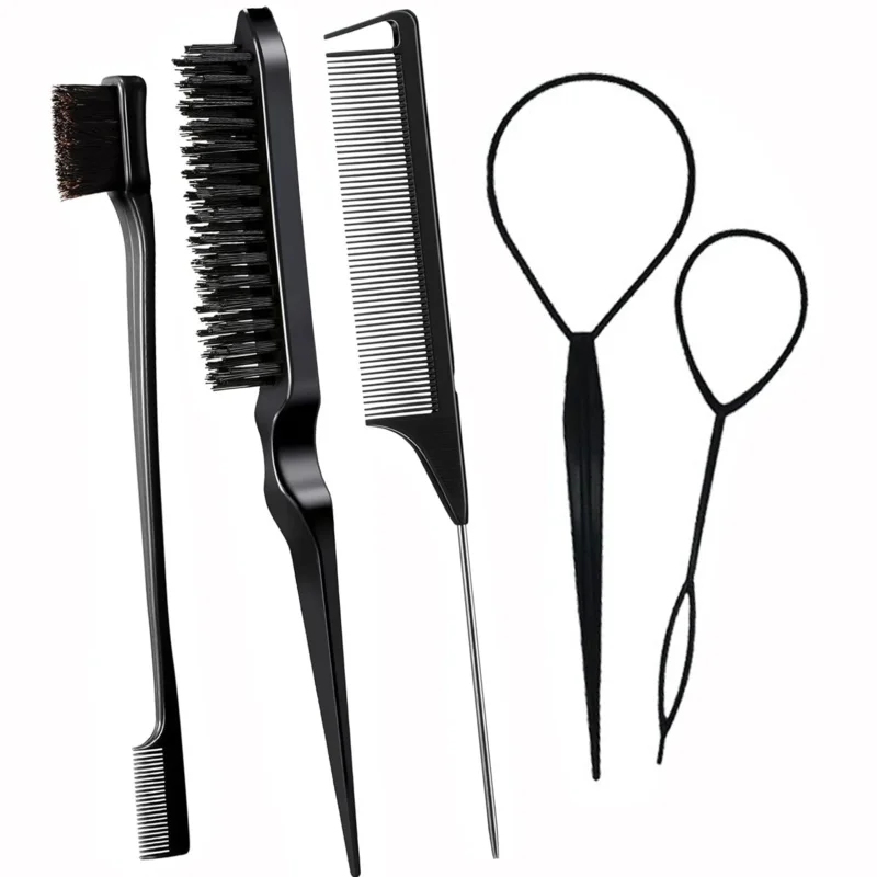 5Pcs Hairdressing Comb Set, Po - đánh giá và giá Group Head Brush