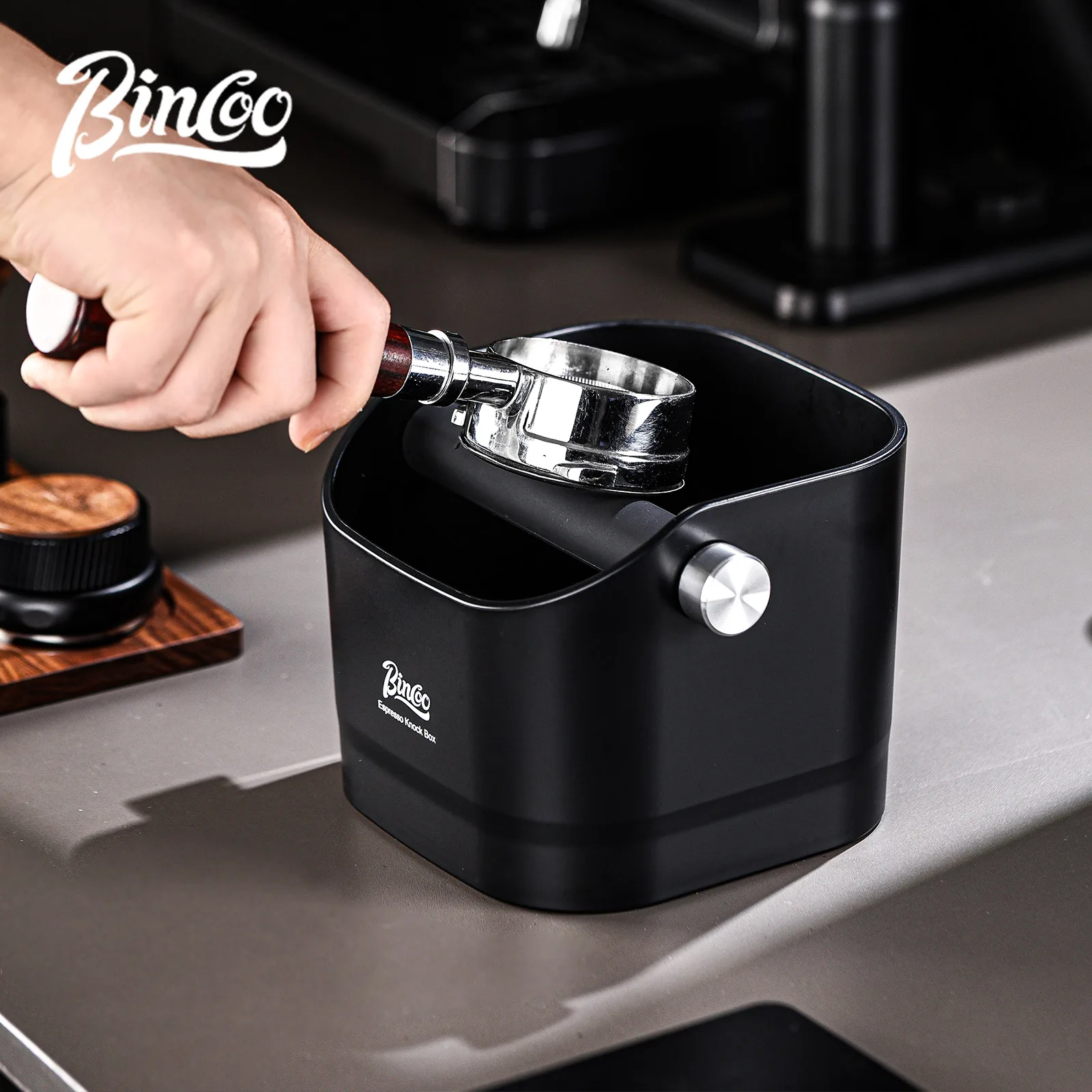 Bincoo Coffee Knock Box 0.8L E - đánh giá và giá Coffee Equipment Organizer