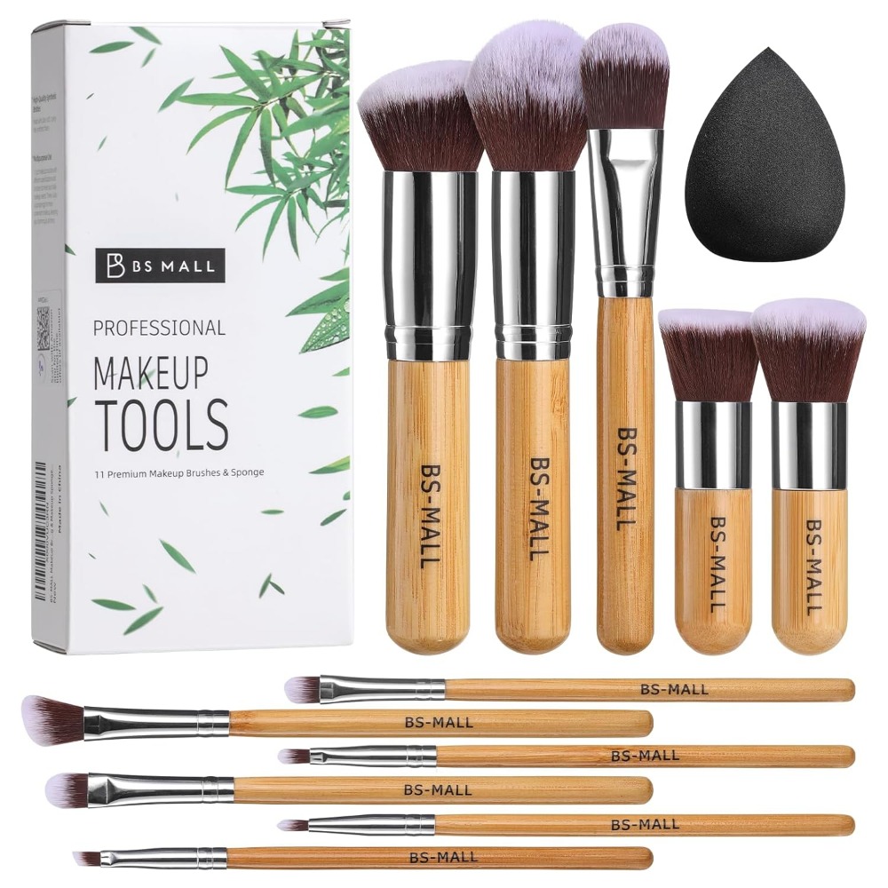 BS-MALL Makeup Brush Set 11Pcs - đánh giá và giá Group Head Brush
