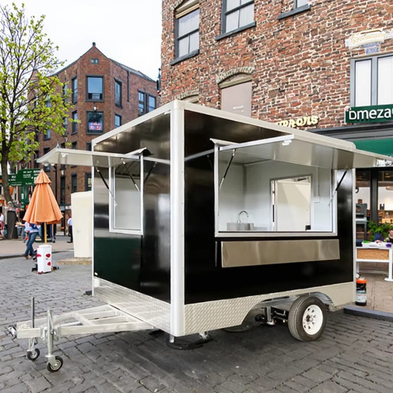 Pizza Coffee Camper Van Mobile - đánh giá và giá Mobile Coffee Van Equipment