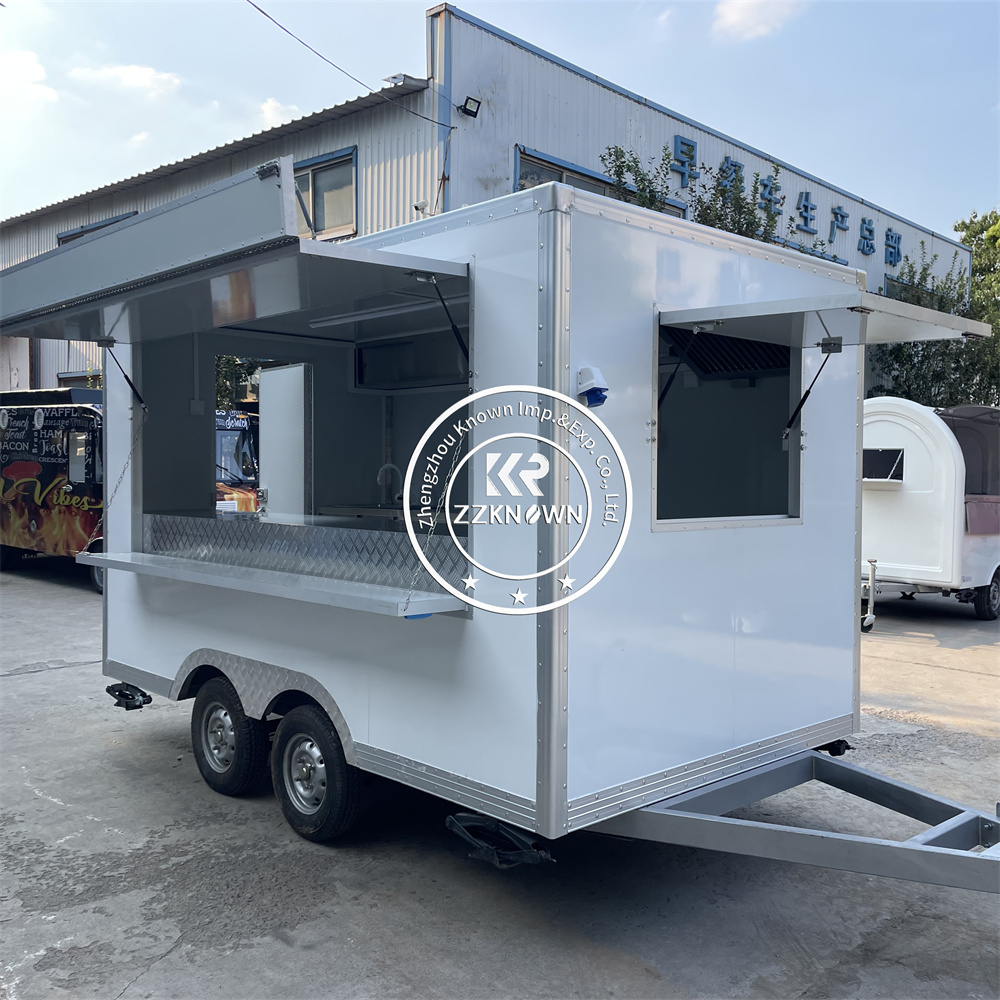 Modern Custom Coffee Ice Cream - đánh giá và giá Mobile Coffee Van Equipment
