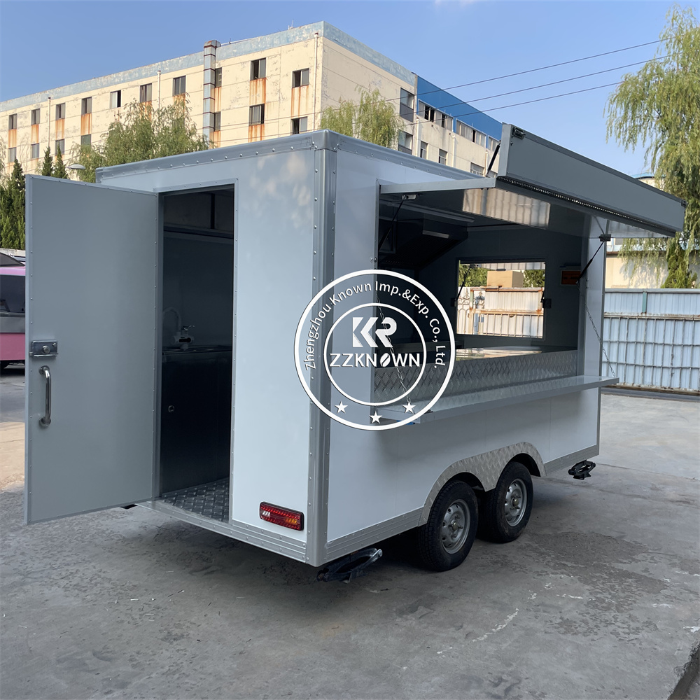 Modern Custom Coffee Ice Cream - đánh giá và giá Mobile Coffee Van Equipment