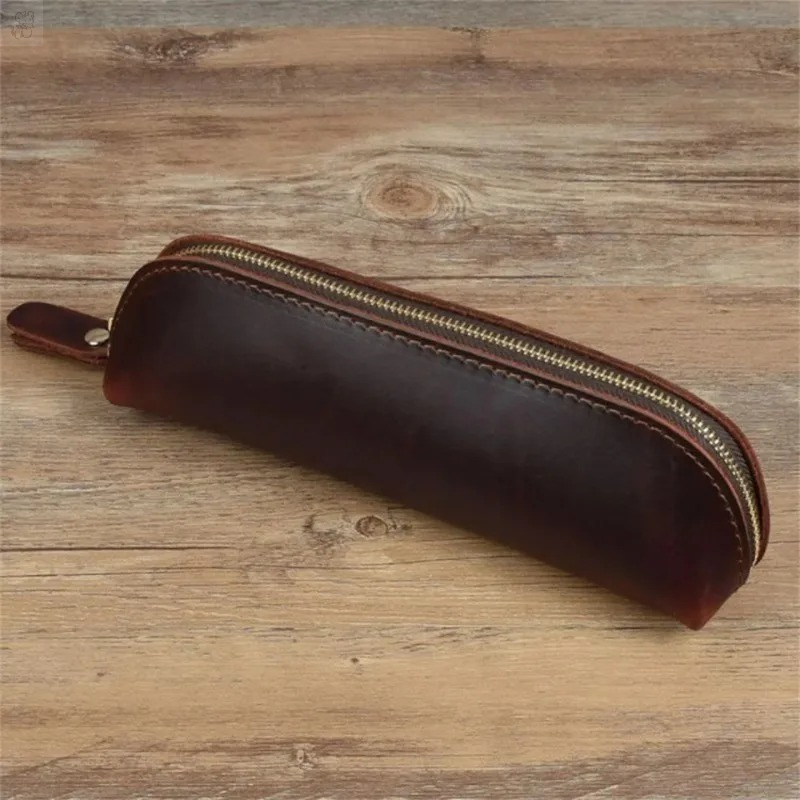 1PC Faux Leather Zipper pencil - đánh giá và giá Coffee Equipment Travel Bag