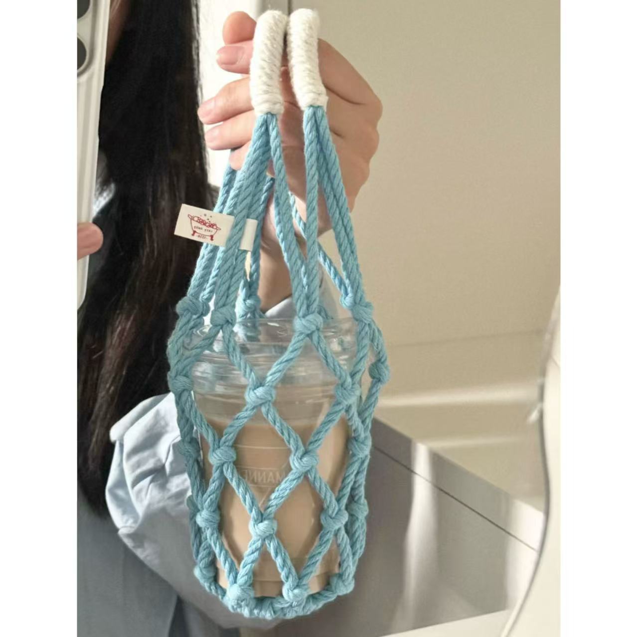 Water Cup Net Bag, Purely Hand - đánh giá và giá Coffee Equipment Travel Bag