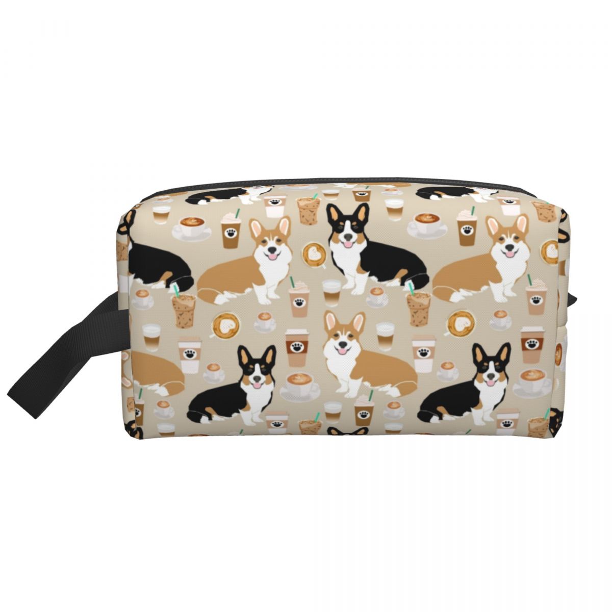 Custom Cute Coffee Welsh Corgi - đánh giá và giá Coffee Equipment Travel Bag