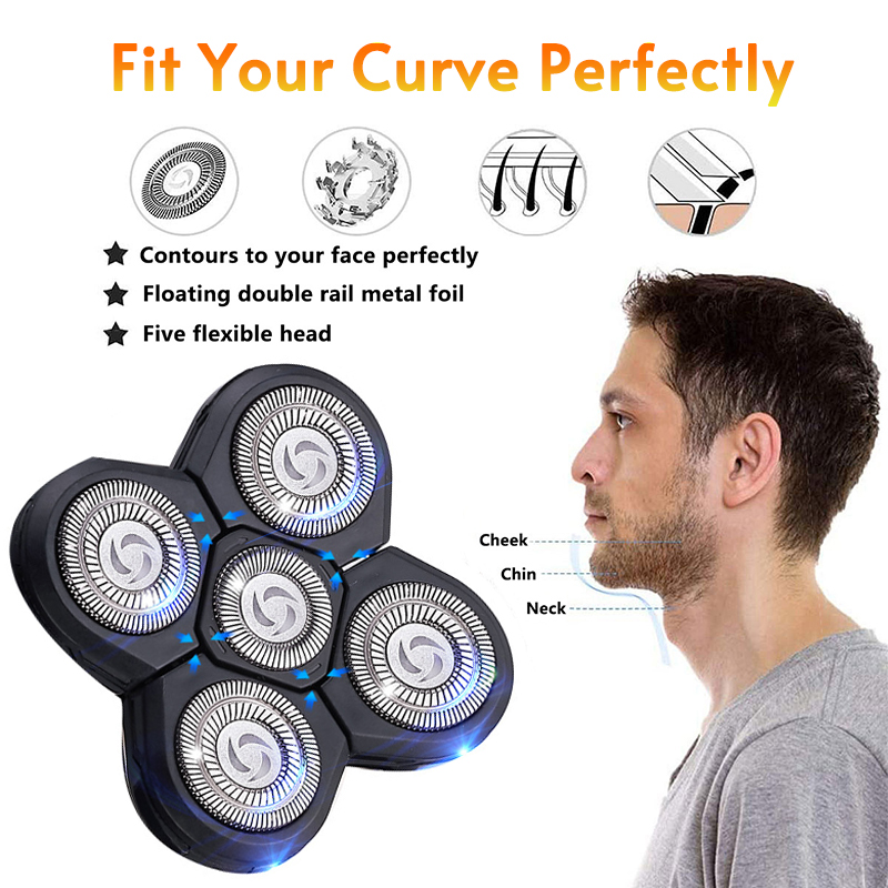 Replacement Electric Shaver He - đánh giá và giá Group Head Brush
