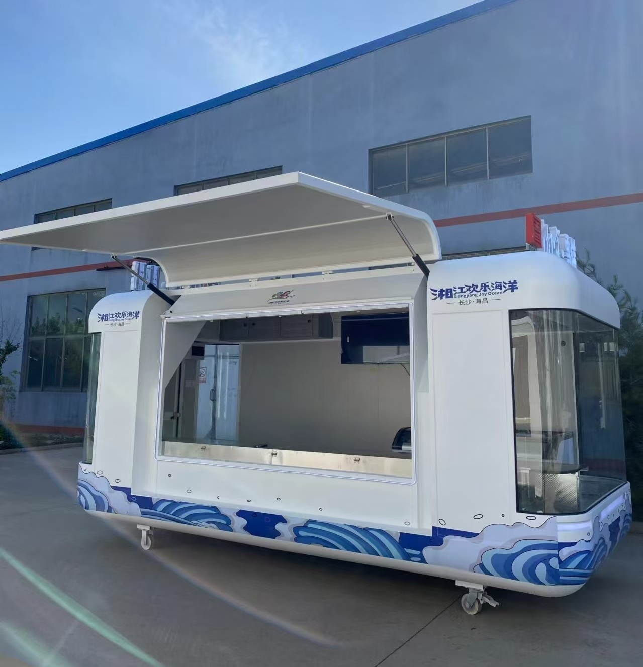 Commercial Standards Food Trai - đánh giá và giá Mobile Coffee Van Equipment