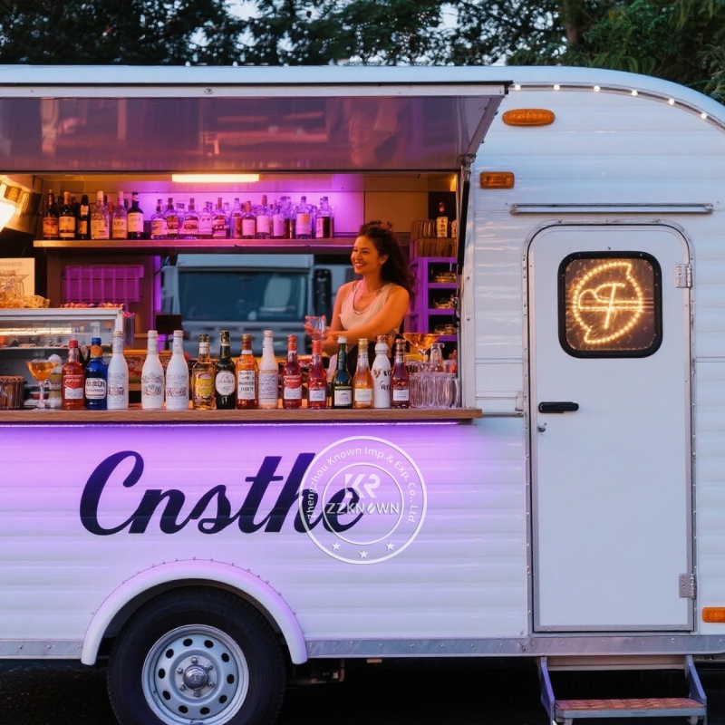 Commercial Standards Food Trai - đánh giá và giá Mobile Coffee Van Equipment