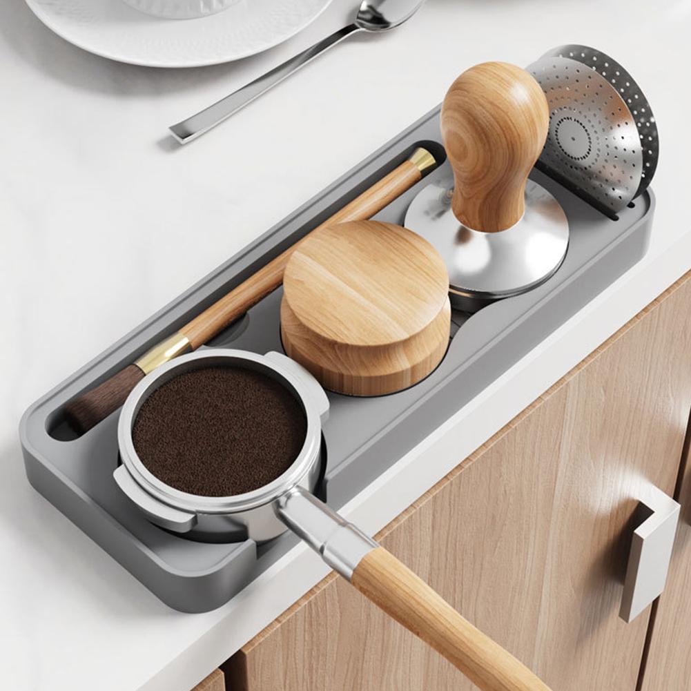 Silicone Coffee Tamper Pad Non - đánh giá và giá Coffee Equipment Organizer