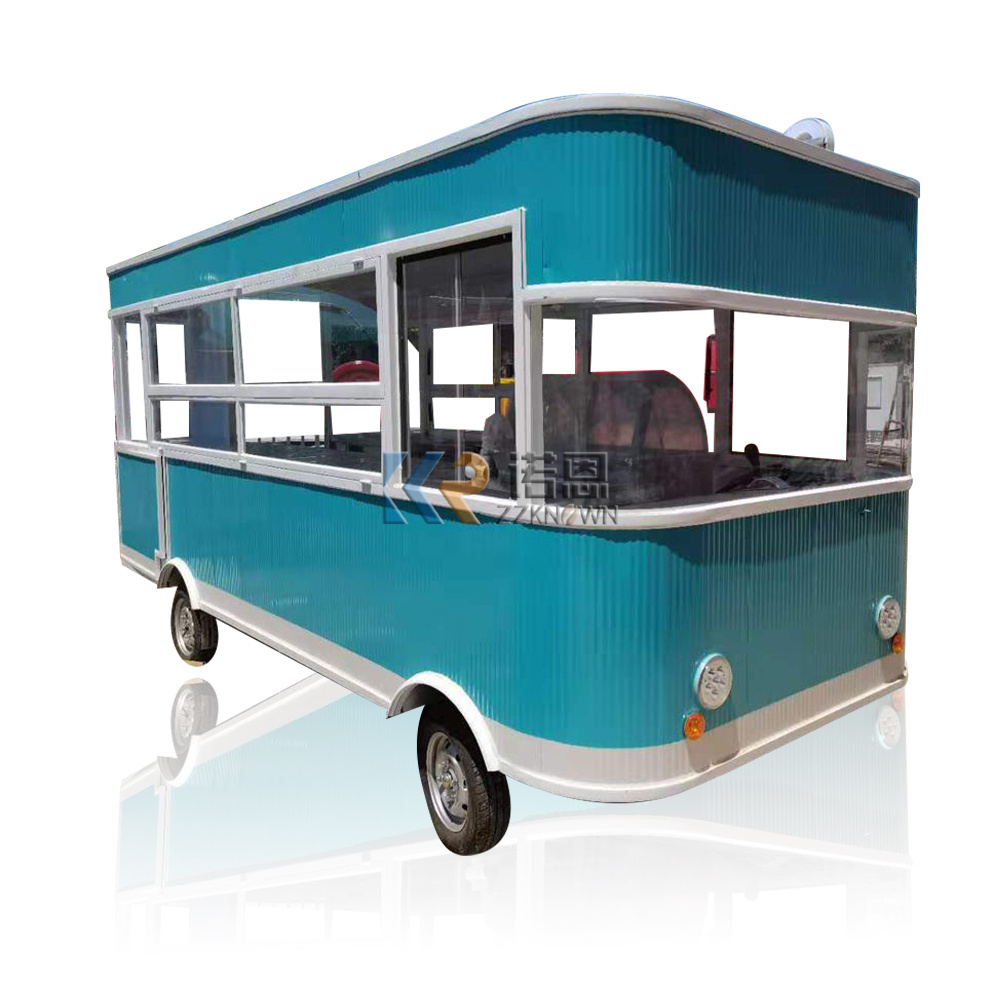In Stock 5M Mobile Food Truck  - đánh giá và giá Mobile Coffee Van Equipment