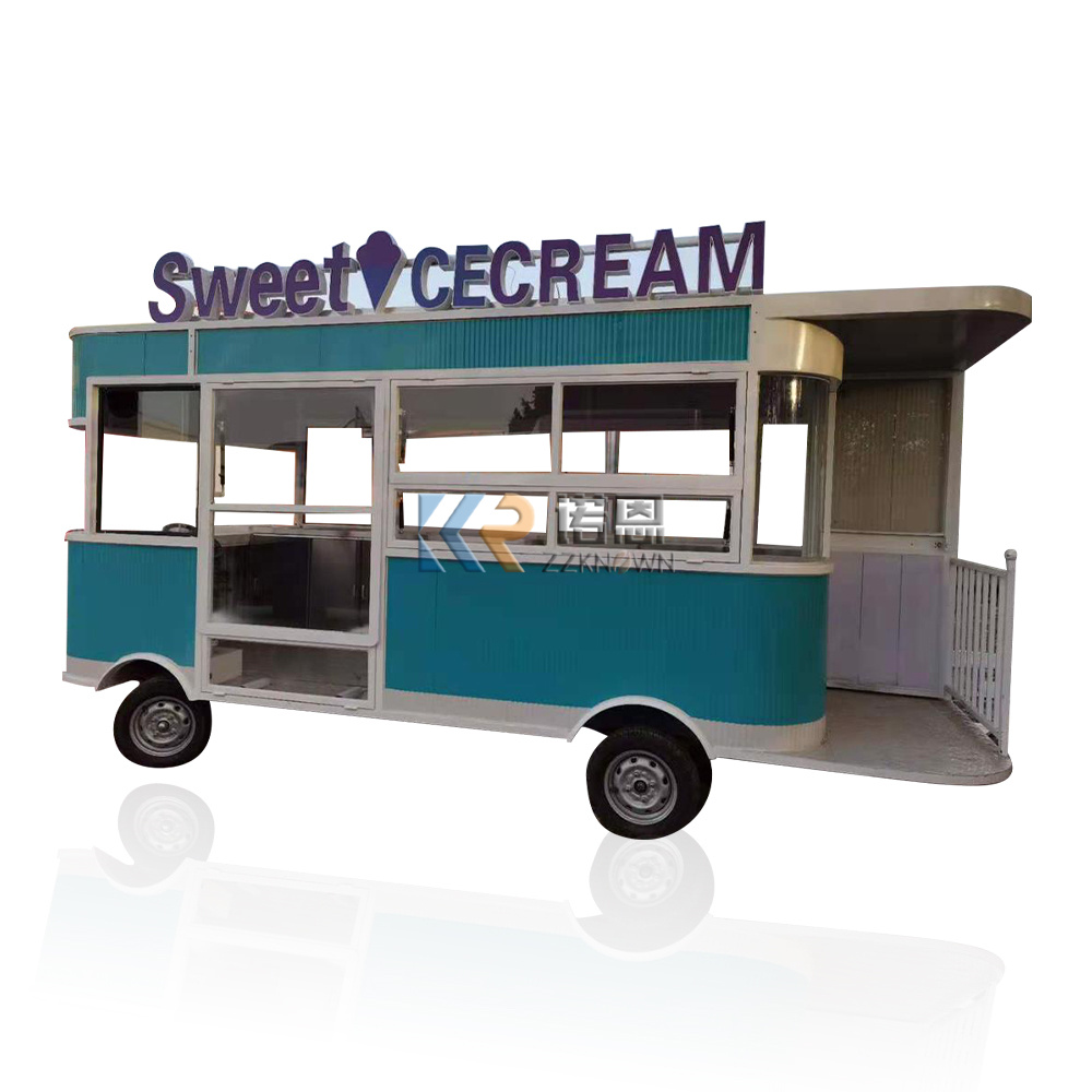 In Stock 5M Mobile Food Truck  - đánh giá và giá Mobile Coffee Van Equipment