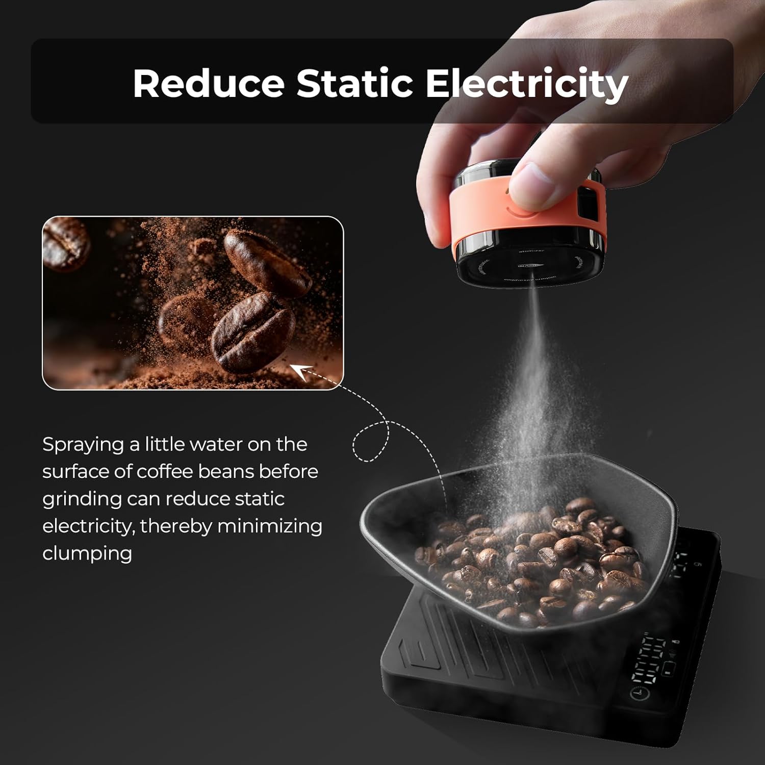 IKAPE Coffee Bean Atomizer,20m - đánh giá và giá Coffee Equipment Organizer