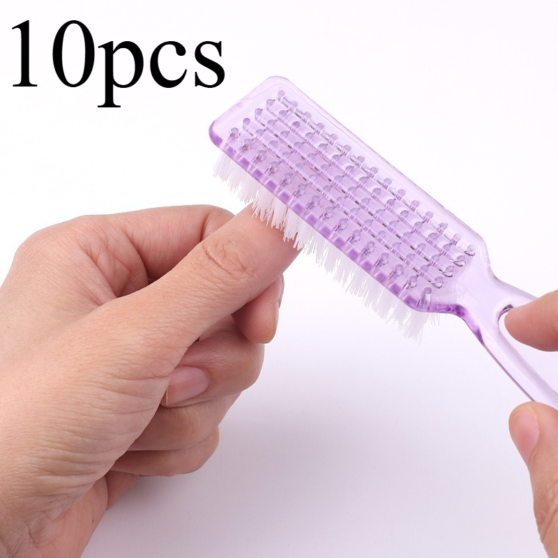 10pcs Long-handled nail care t - đánh giá và giá Group Head Brush